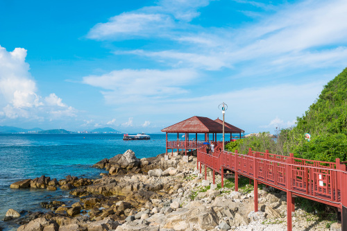 蜈支洲岛旅游风景区-观海长廊