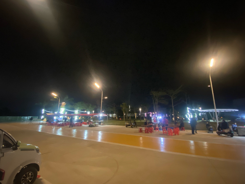 乐城三角公园夜市