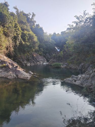 瀑布景观