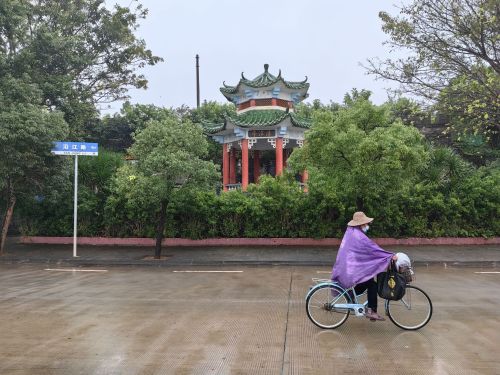 海南文笔峰道家文华苑-天枢亭