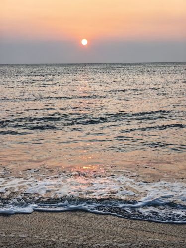 海南乐东县龙沐湾滨海沙滩