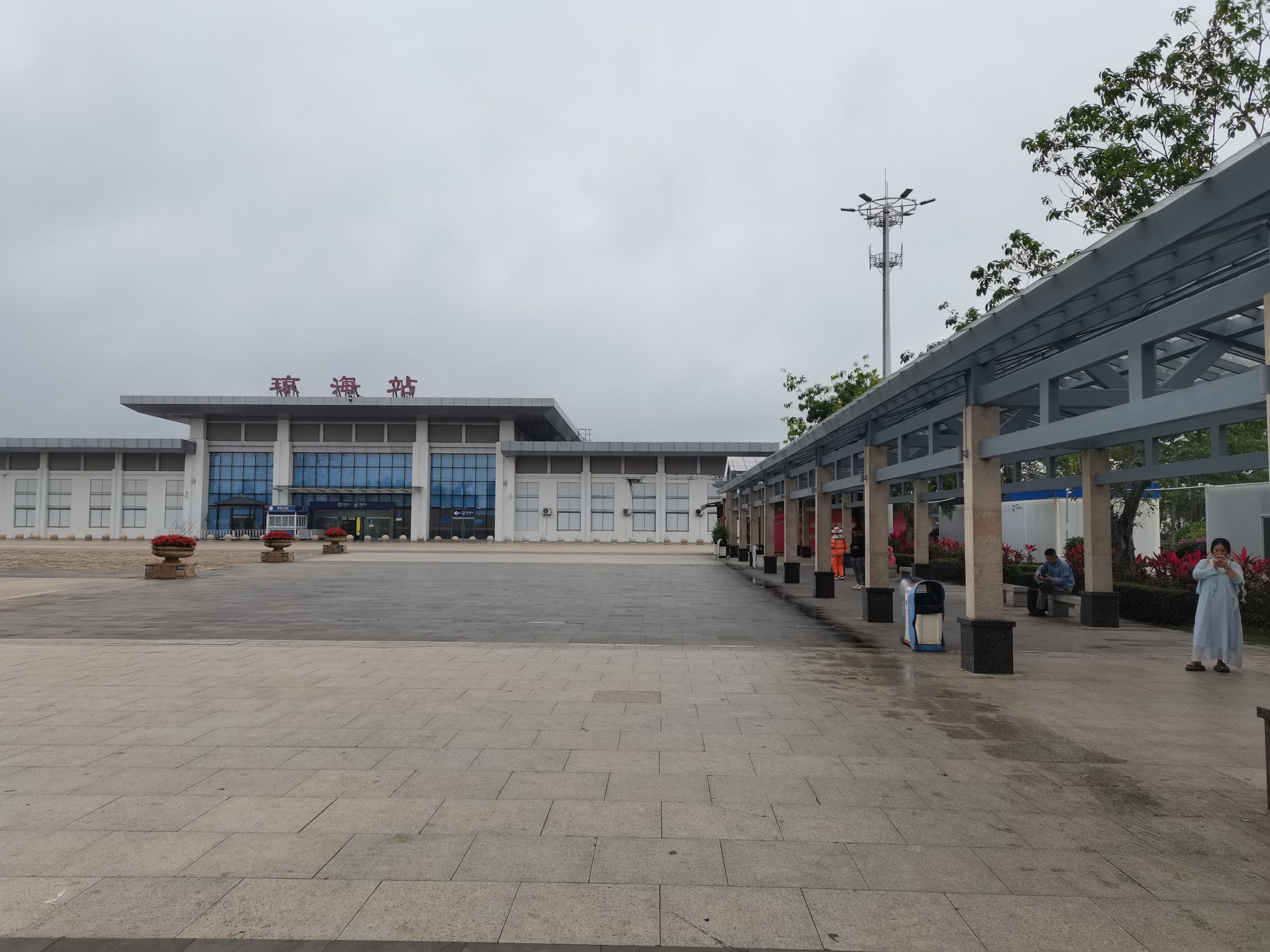 琼海站前广场